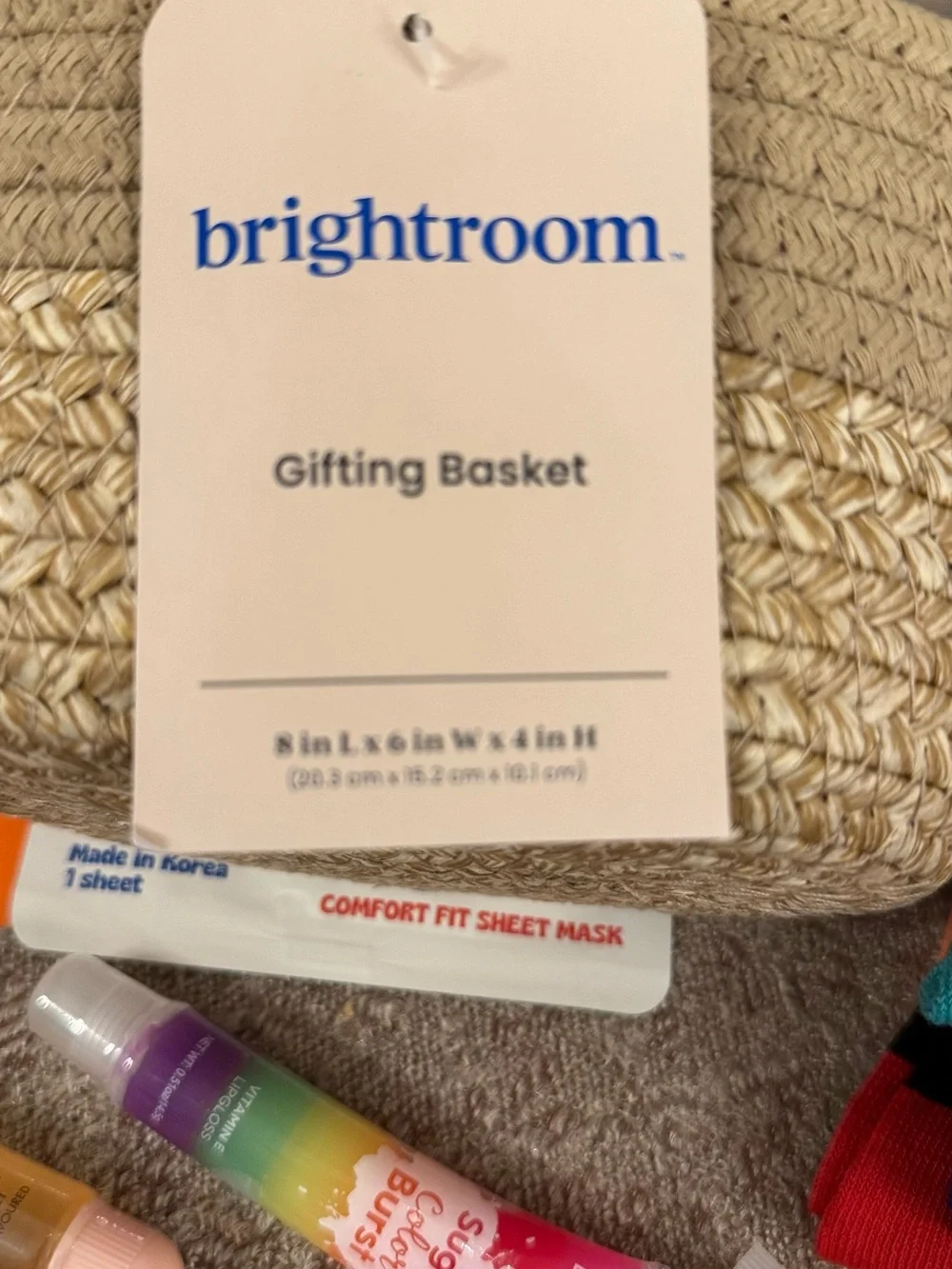 Gift Basket with crew socks and low rise total 10 pairs of Socks